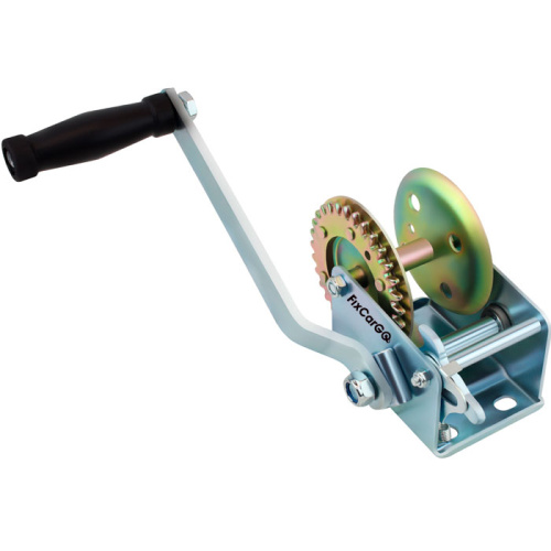 Лебёдка ручная барабанная, 0,25 т. под стальной трос