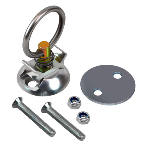 Фитинг крепёжный с кольцом в сборе, с накладкой и болтами, сеч.5 мм, диаметр 44/34 мм, 1,5 т. Фитинг крепёжный с кольцом в сборе, с накладкой и болтами, сеч.5 мм, диаметр 44/34 мм, 1,5 т.